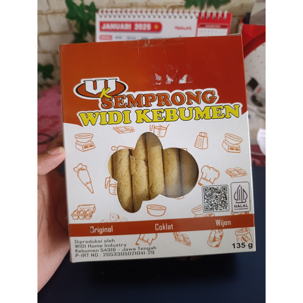 

Semprong Original "WIDI" Khas Kebumen 135 Gr