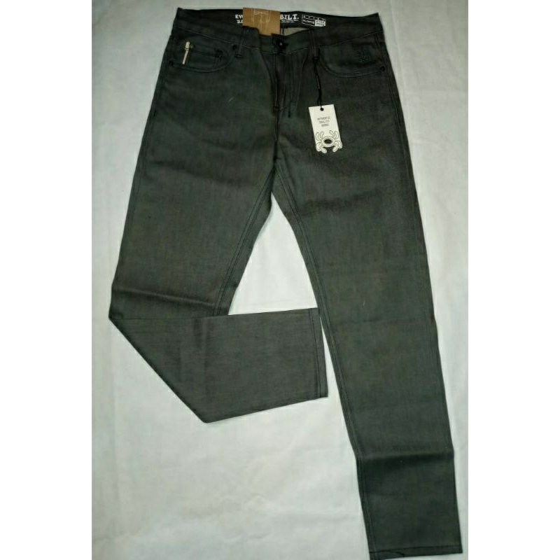 Celana panjang unisex selvedge evo denim spyderbilt (26,27,28,29,30) original