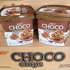 

Biskitop Choco Chips - 1 Karton isi 6