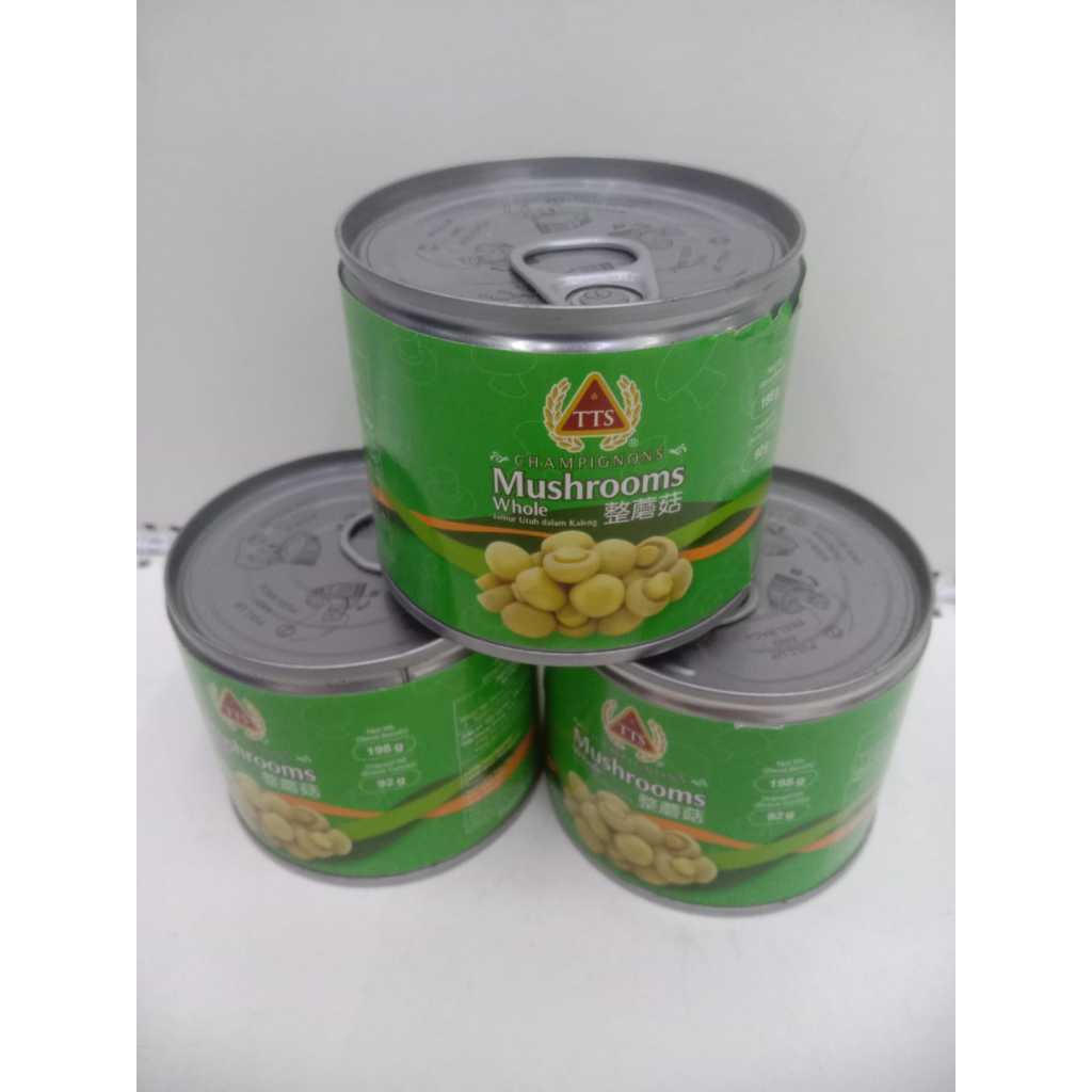 

Jamur Kacing Dalam Kaleng/TTS Champignons (198gr)