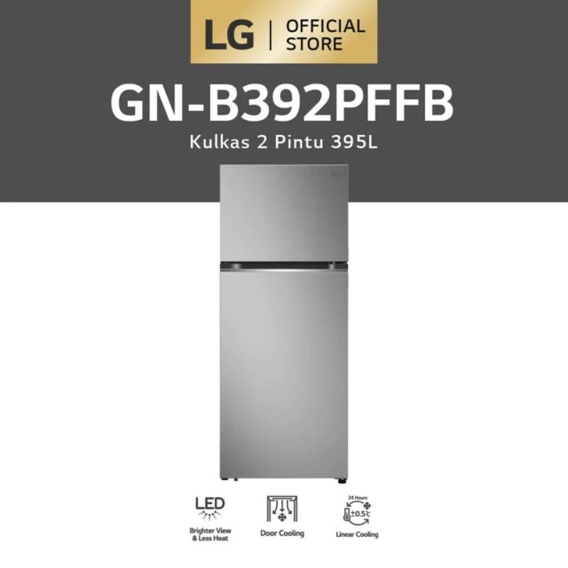 LG GN-B392PFFB GN-B392PGFB GN-B392PQFB Kulkas 2 Pintu Inverter GNB392PFFB GNB392PGFB GNB392PQFB GNB3