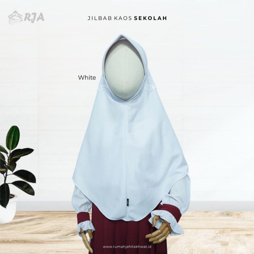 Jilbab Anak Sekolah Sd Serut Pita