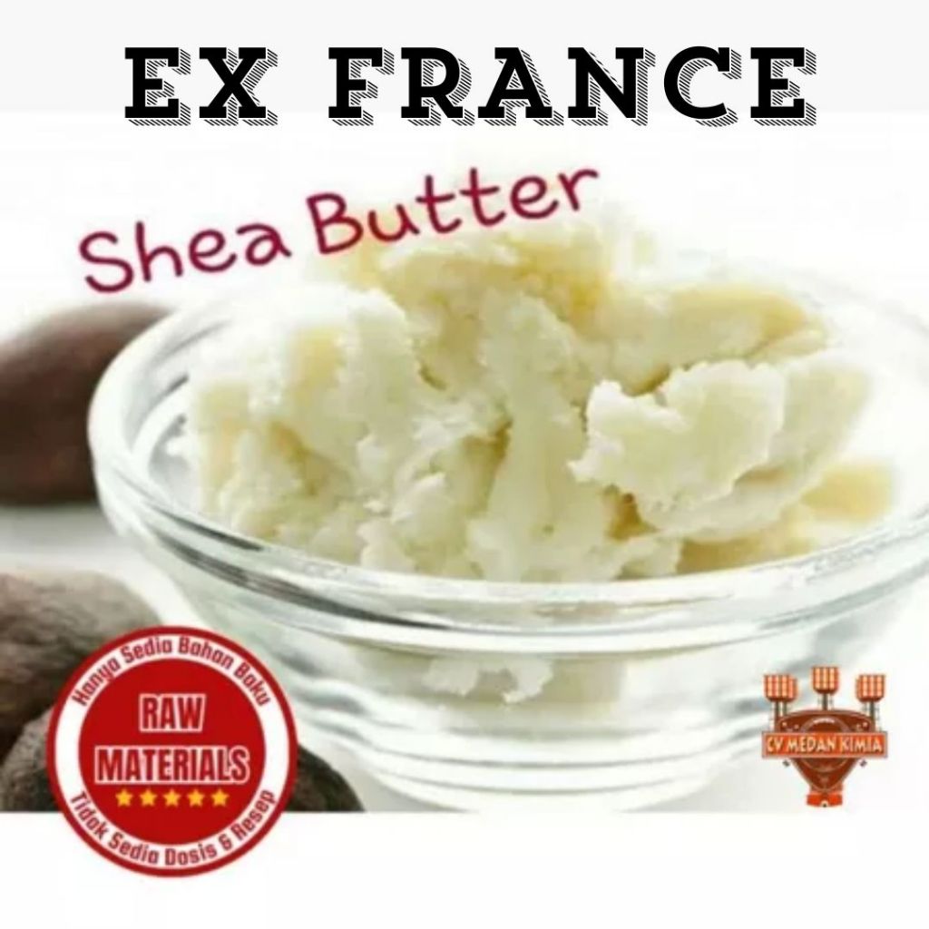 Refined Shea Butter 1kg Organic Natural Shea Butter 1kg Ex France [Promo Terbatas Jelang Imlek]