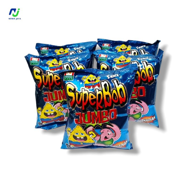 

SuperBob Snack Jumbo Berhadiah Paket 5 Pcs@23g(SNACK BERHADIAH)