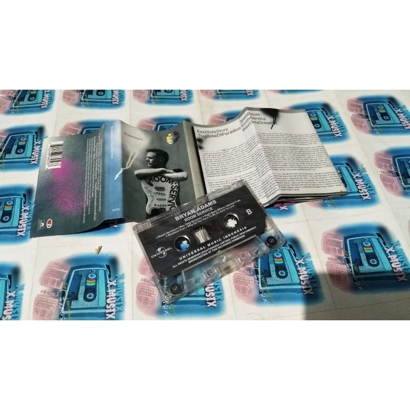 kaset pita bryan adams / room service