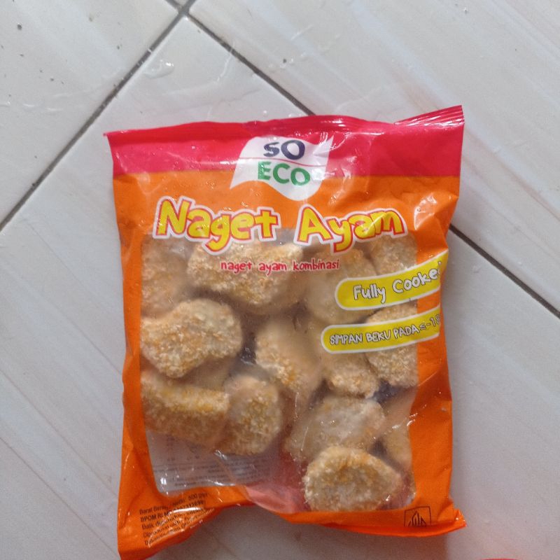 

nugget ayam chicken nugget so eco 500gr