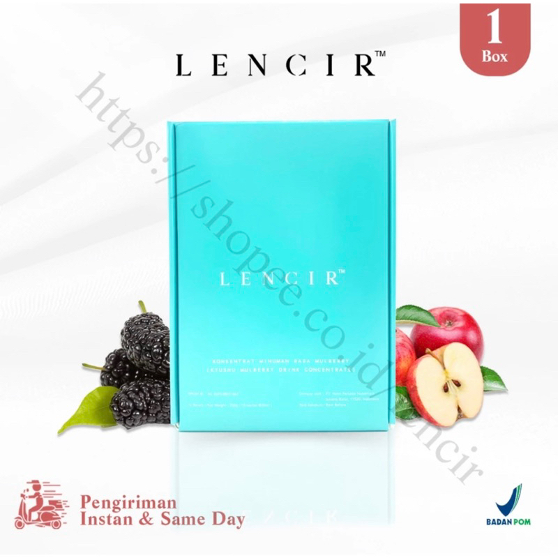 

Lencir Original / Lencir Strong - Minuman rasa kyushu mulberry - prebiotik drink prebiotics drink 1 box isi 10