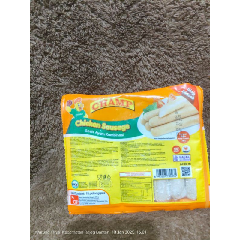 

Sosis Champ 375gr