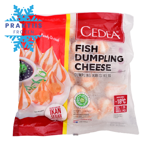 

CEDEA CHEESE FISH DUMPLING 500GR CEDEA PANGSIT IKAN KEJU