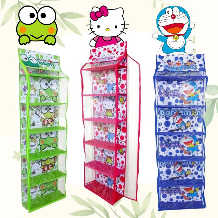 TUKUOKE [RAK TAS] SUSUN GANTUNG KARAKTER (BISA GROSIR) ANTI DEBU FULL SLETING