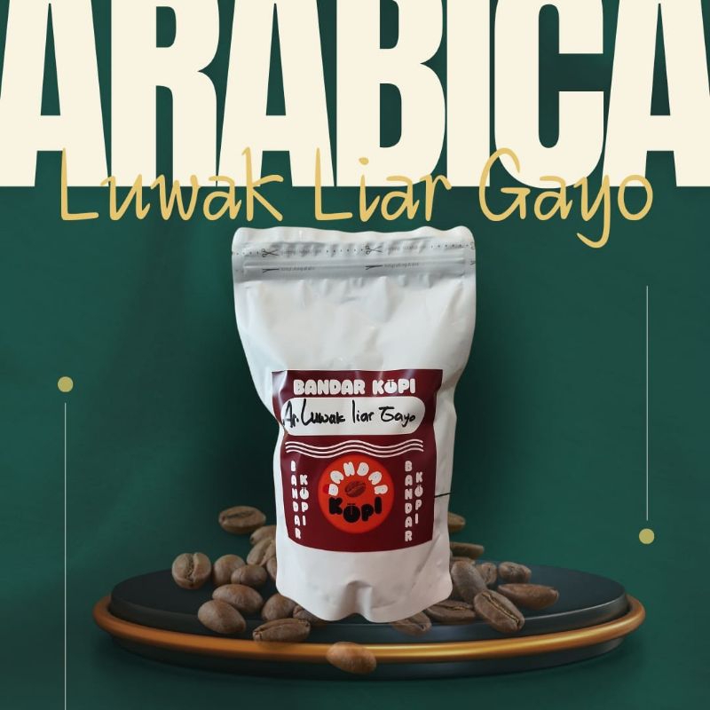 

Bandar Kopi Arabica Luwak Liar Gayo 200gr