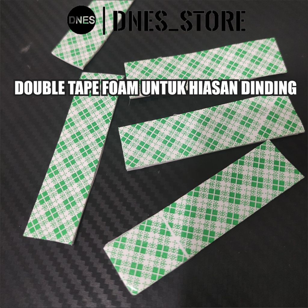DOUBLE TAPE FOAM UNTUK HIASAN DINDING WALLDECOR