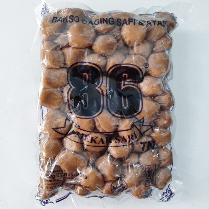 

Bakso Sapi Dan Ayam Mekar Sari 86 950g Isi 100