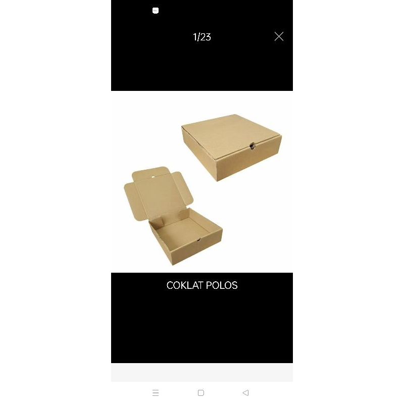 

Box/kardus untuk safety tambahan