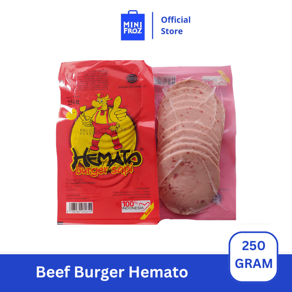 

Beef Burger Hemato 250 GR