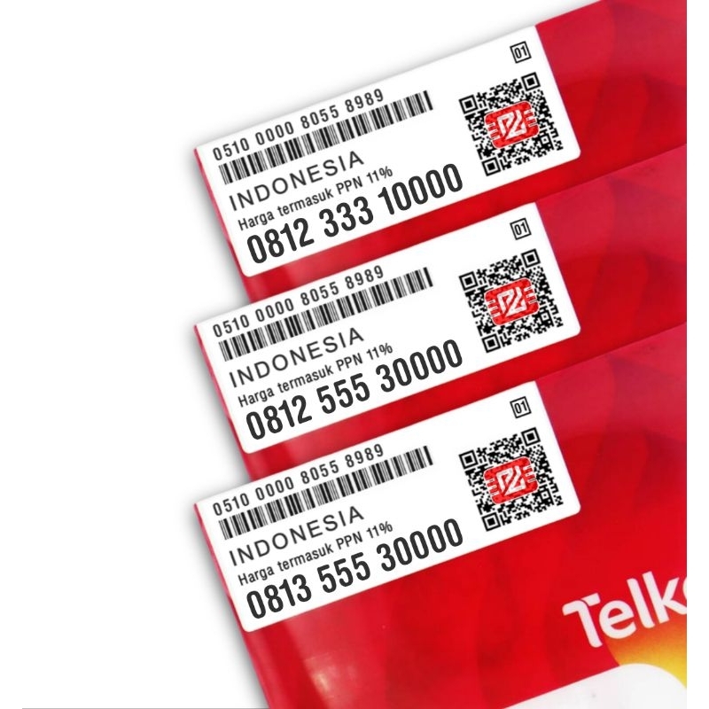 Nomor Cantik Telkomsel Kuartet 7777 8888 9999 0000 1111 2222 3333 4444 5555 6666