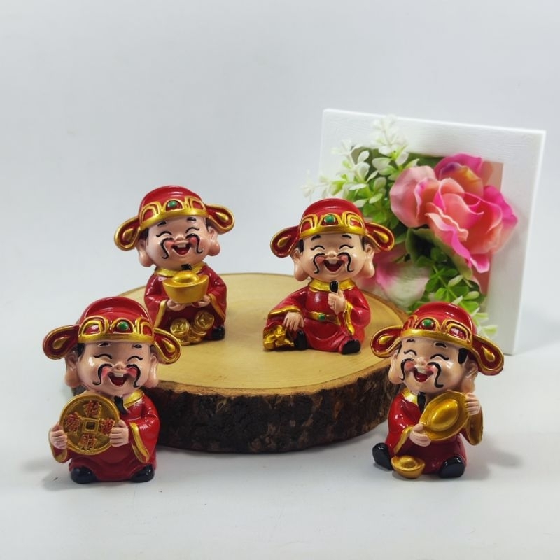 PATUNG DEWA REJEKI SET 4