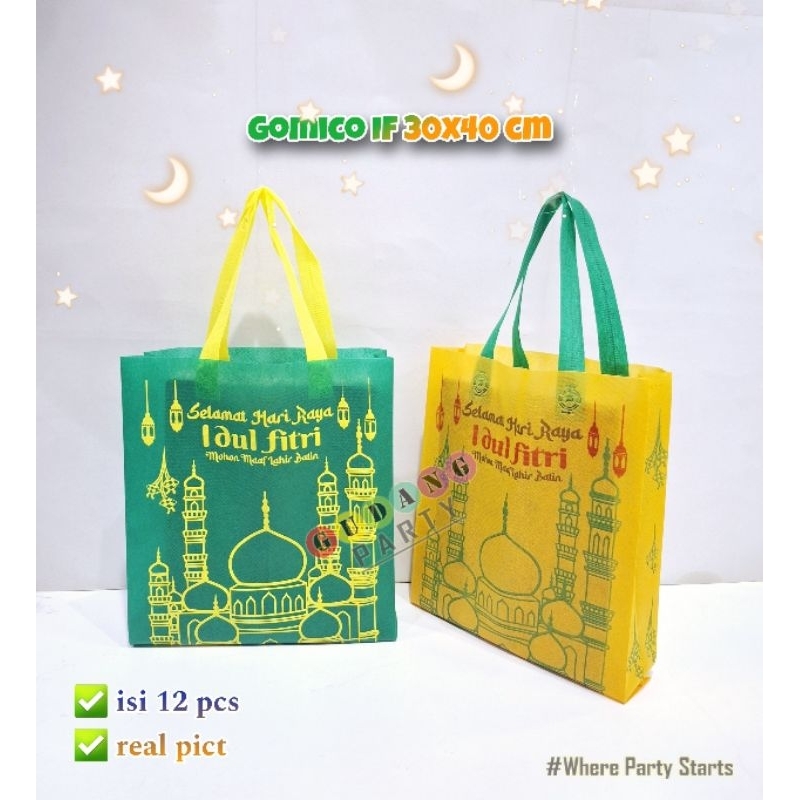 

Spunbond Press 30X40 Idul Fitri Kantong Bingkisan Goodie Bag Lebaran