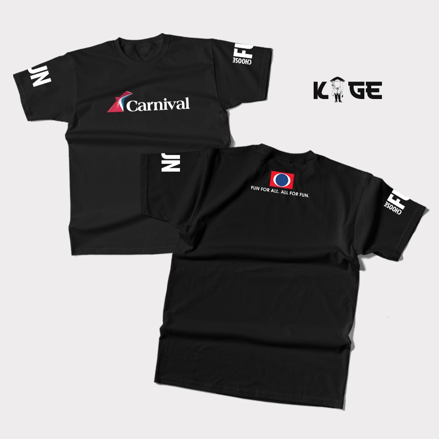 Baju Kaos CARNIVAL CRUISE LINE Kapal Pesiar KAOS KAGE