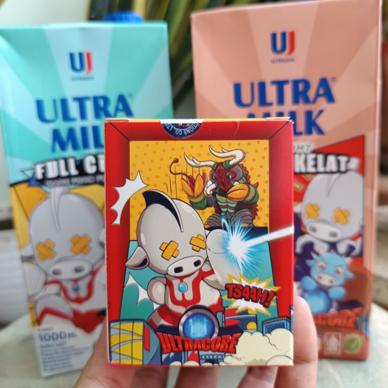 Blind Box Ultramilk Ultracore Secret Kaiju Xion Ultraman Keychain Gantungan Kunci