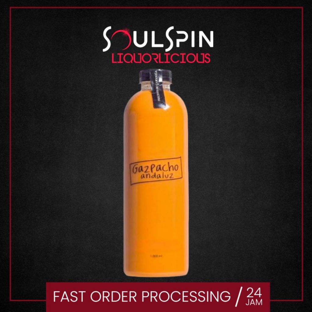 

Gazpacho Andaluz - Homemade Spanish Tomato Soup - España, Spain, Spanyol HALAL