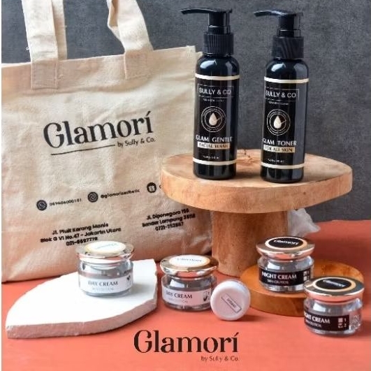 GLAMORI PAKET SKINCARE ACNE/FLEK/NORMAL ( BUMIL BUSUI FRIENDLY