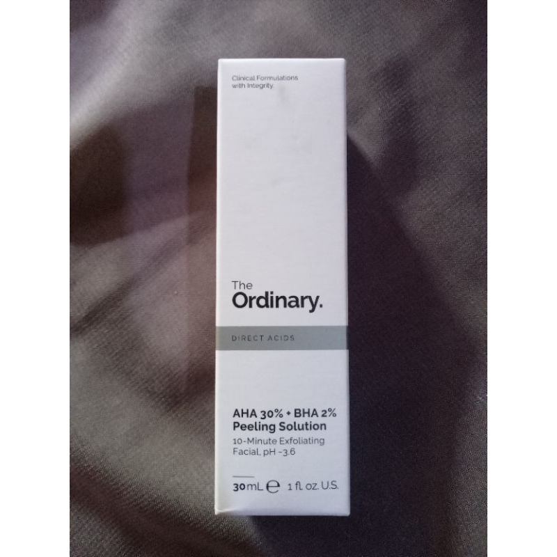 the ordinary peeling solution