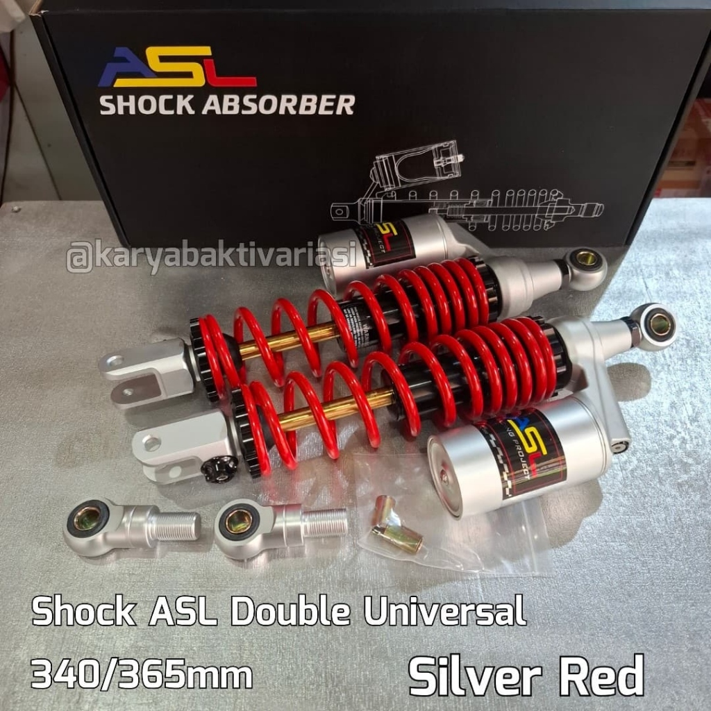 SHOCK ASL DOUBLE UNIVERSAL BEBEK NMAX AEROX PCX