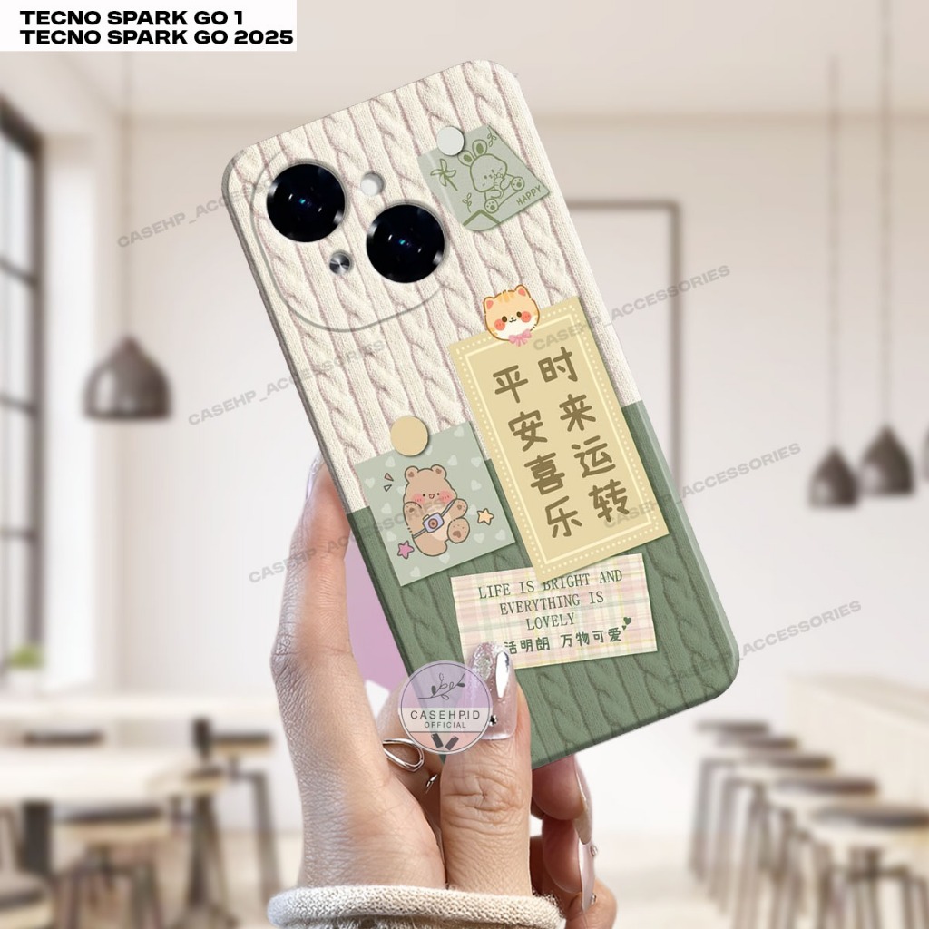 Phone case for TECNO SPARK GO 1 - SPARK GO 2025 Terbaru Silikon Procamera Casing Casehp Lentur CH_28