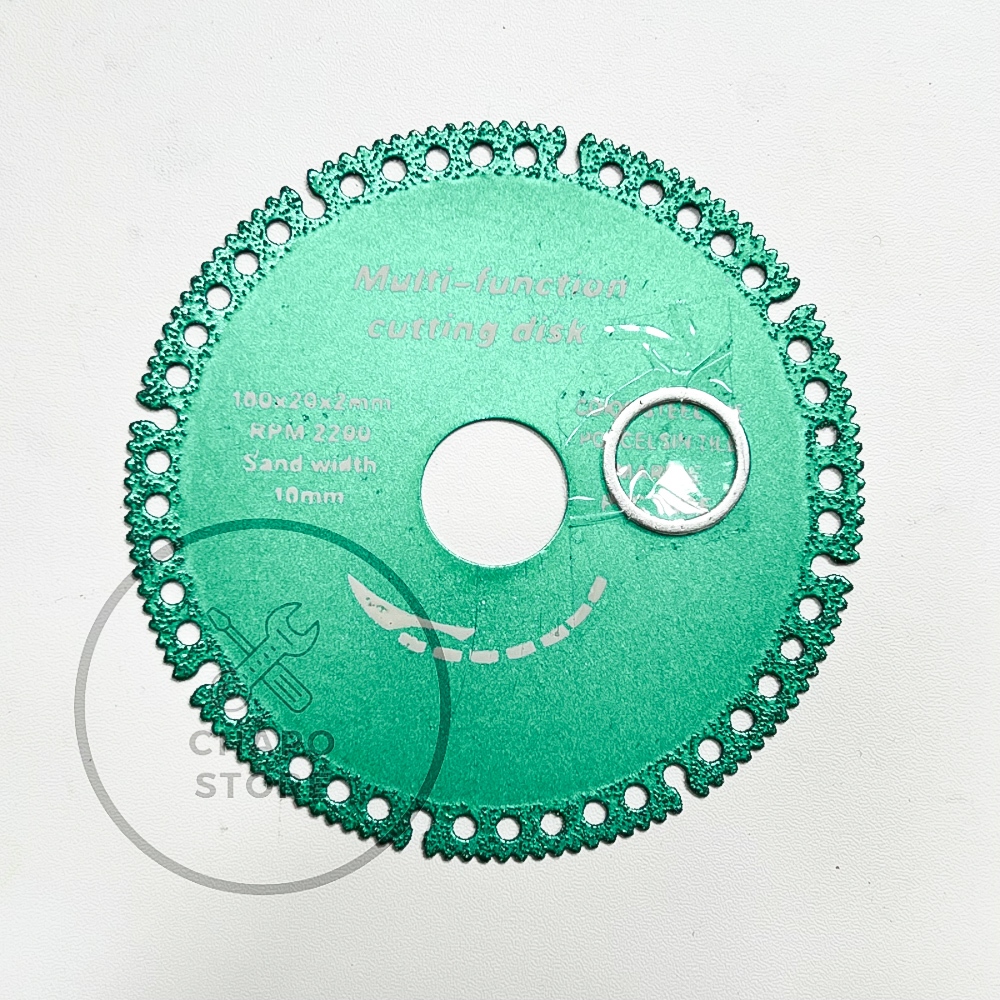 diamond wheel mata gerinda potong 4" inch serbaguna multifungsi mata gerinda potong batu kayu kerami