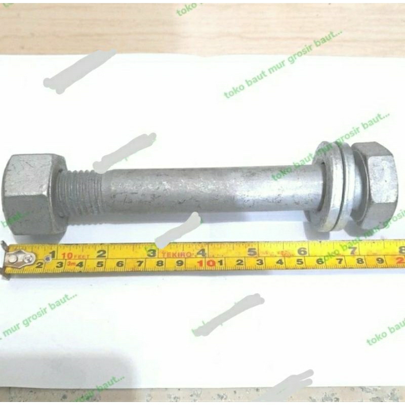 Baut baja baja m24×180 F10T Hodtip Hdg
