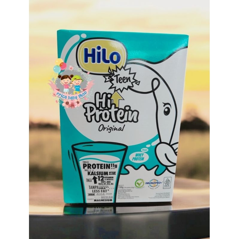 

Hilo Teen Hi Protein Original 330g (10 sachet) 100% ORIGINAL