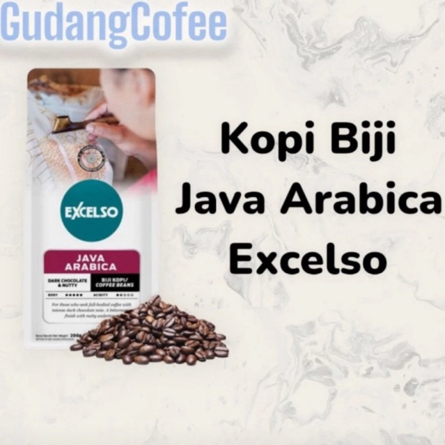 

Kopi Biji Excelso Java Arabica 200G