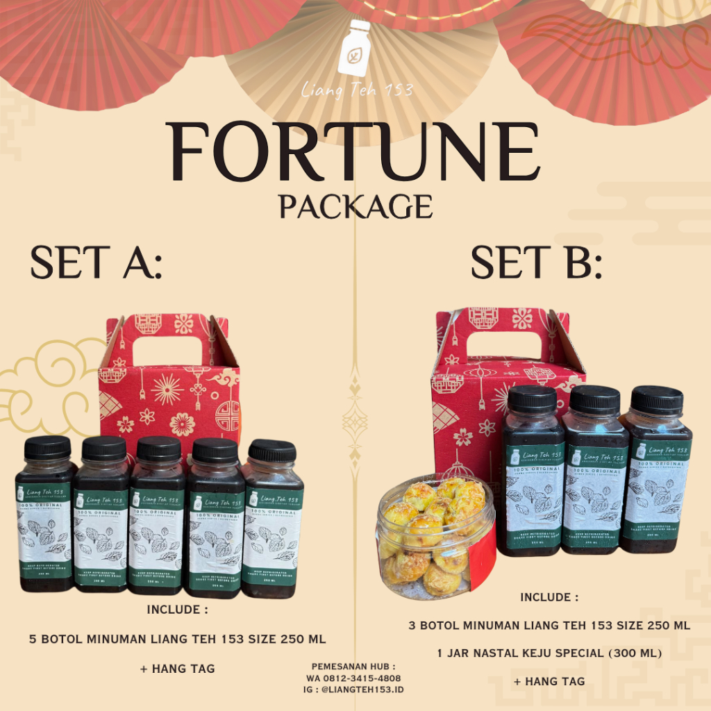 

TEH HERBAL PREMIUM LIANG TEH / HAMPERS IMLEK 2025 / HAMPERS CHINESE NEW YEAR READY JAKARTA