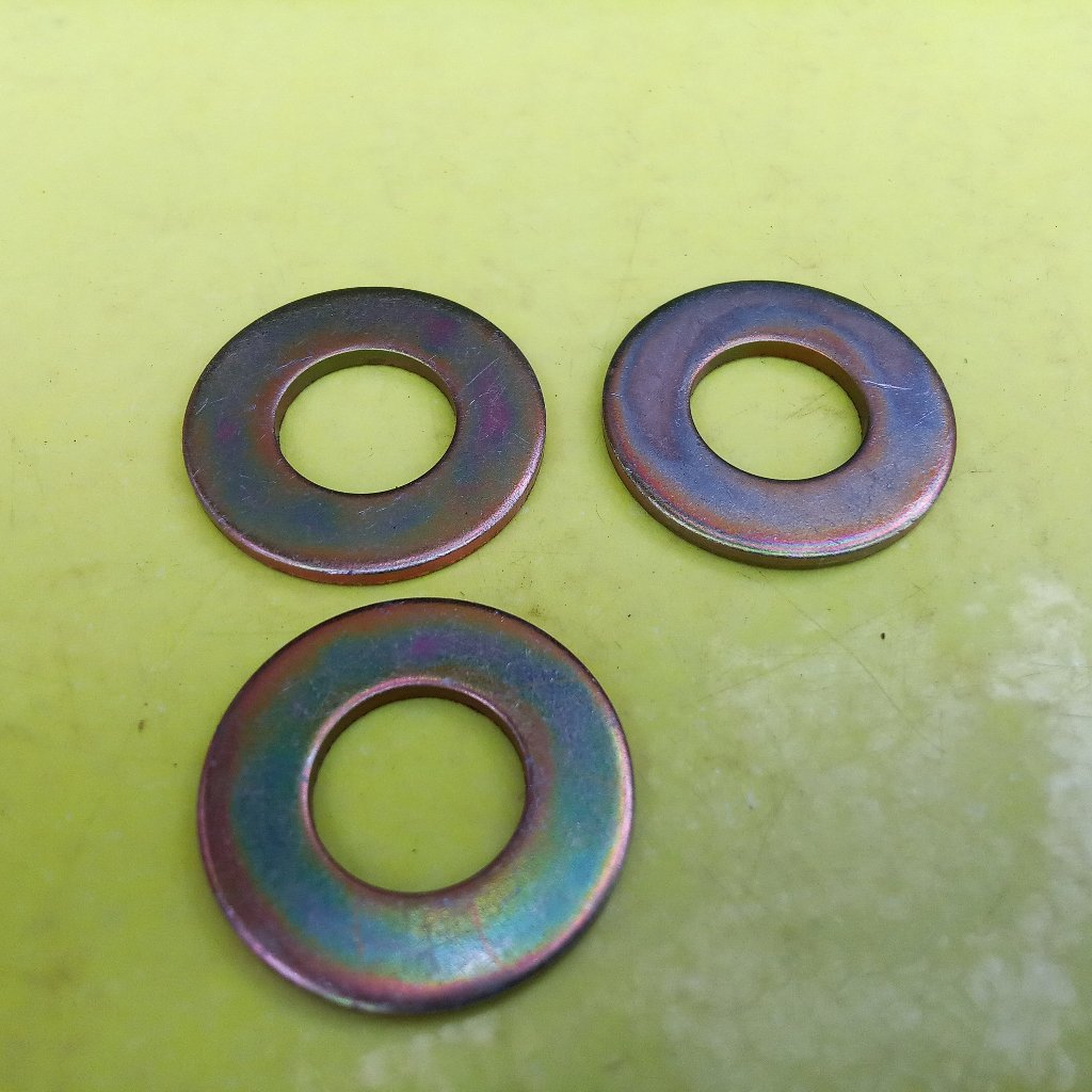 RING PLAT M14 KUNING / RING BAUT KUNCI 18 / RING PLAT KUNING M14 / RING PLAT M14 ZINK / PLATE M14 KU