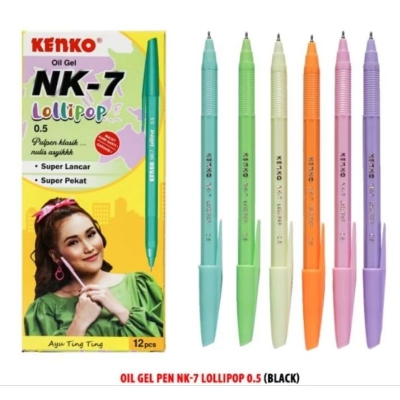 

Pulpen Kenko NK-7 Lollipop