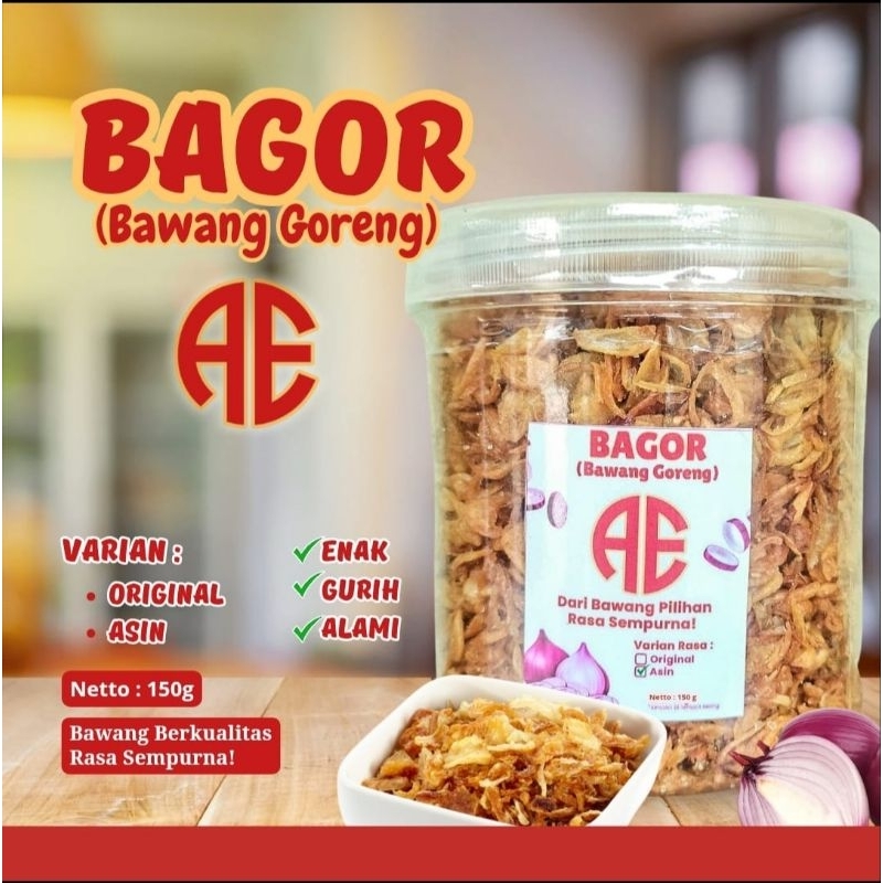 

Bagor AE 150g (Bawang Goreng)