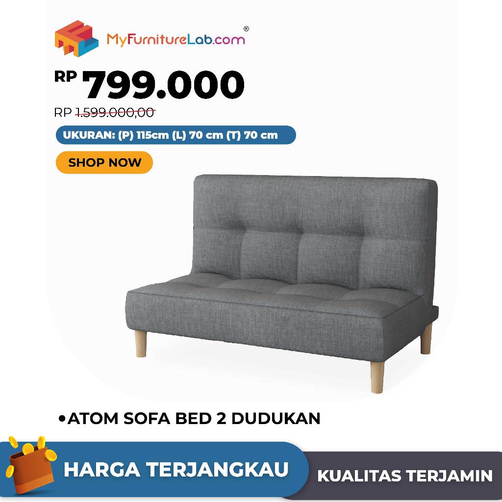 𝐌𝐘𝐅𝐔𝐑𝐍𝐈𝐓𝐔𝐑𝐄𝐋𝐀𝐁®: ATOM Sofa Bed