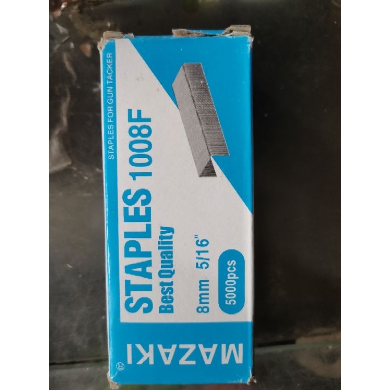 

isi gun tacker / hekter / staples masaki 5000 pcs