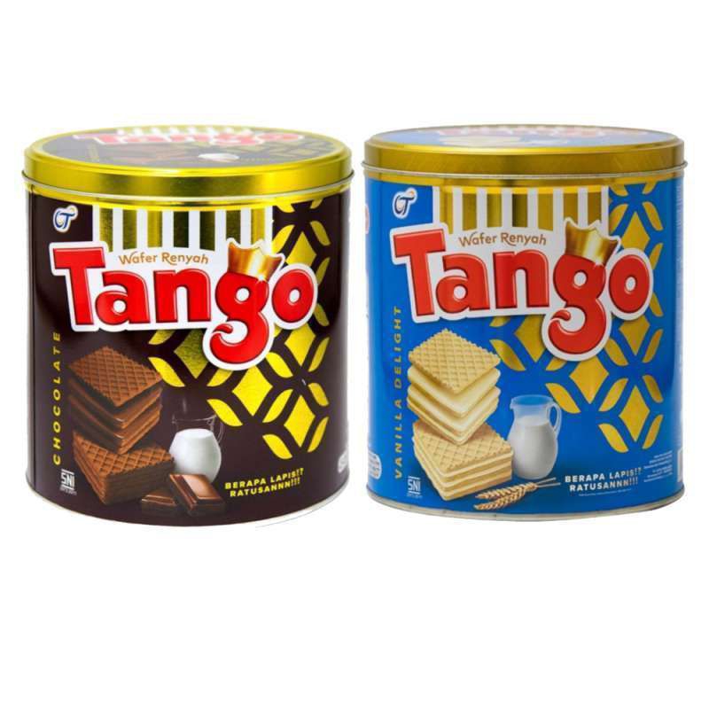 

Wafer Tango Kaleng Vanilla / Coklat