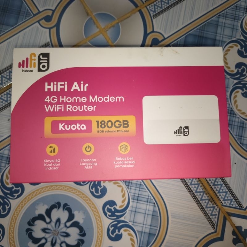 Modem wifi 4G+ Huawei B636 lock Indosat atau tri 3 kondisi baru segel dus tipe sama seperti orbit ma
