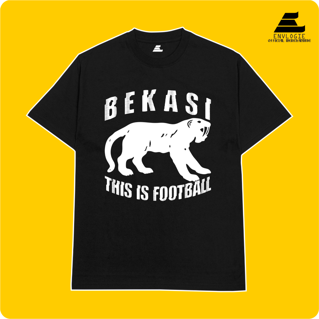 kaos bekasi this is football | envlogie