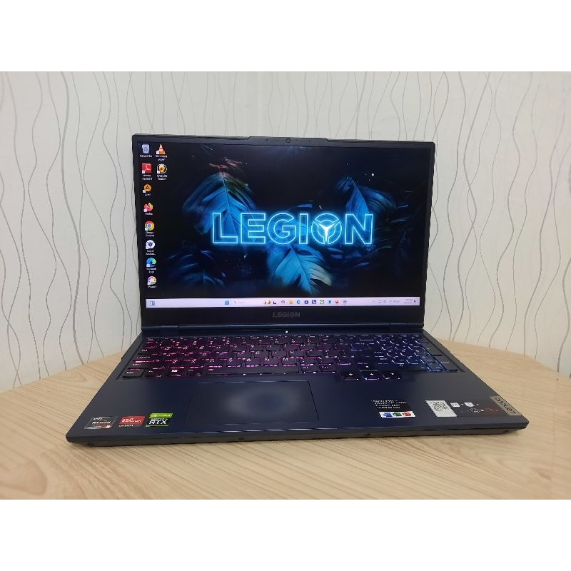 Lenovo Legion 5  15ACH6 RYZEN 5-5600H RAM 16GB/SSD 512GB RTX 3050 4GB