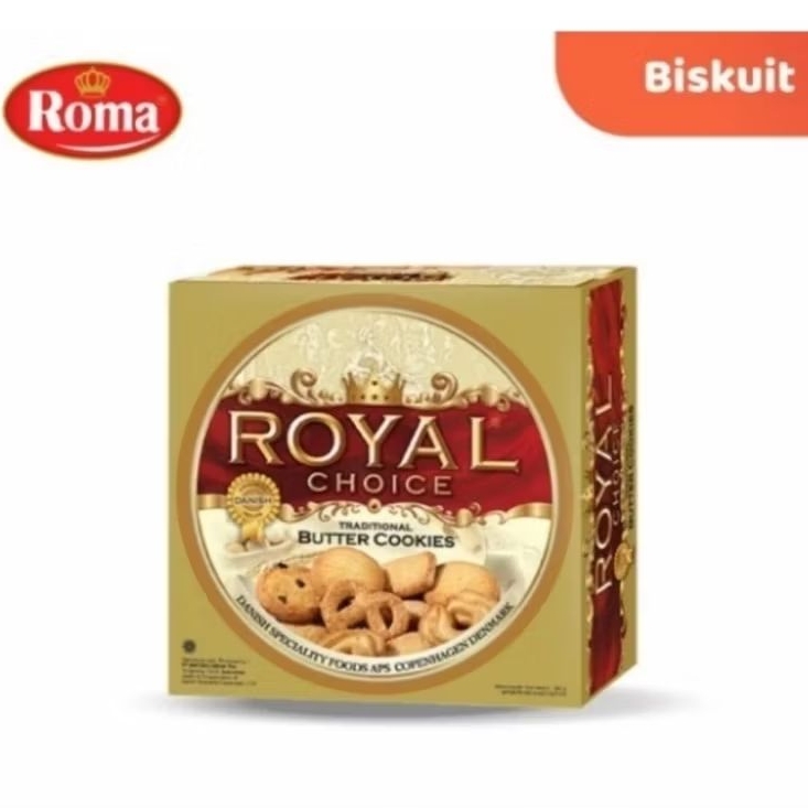 

Royal Choice Butter Cookies 480 gr Biskuit Kaleng