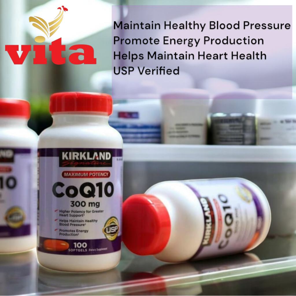 CoQ10 Kirkland Signature  Coenzyme Q10 300mg Softgel 100ct