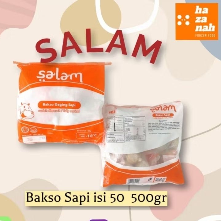 

Salam Bakso Sapi 500g isi 50