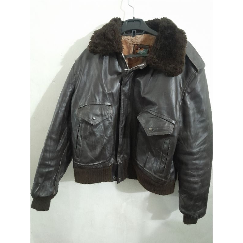jaket vintage garshel leather type G-1 jacket