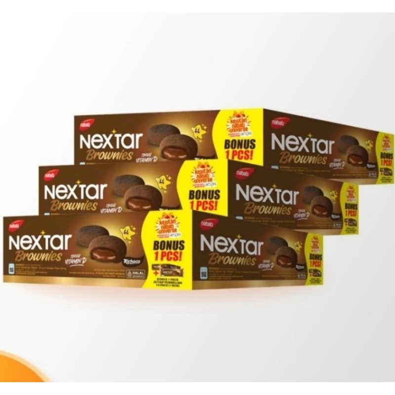 

Nabati Nextar Brownies Richoco Sekotak isi 10 Pcs