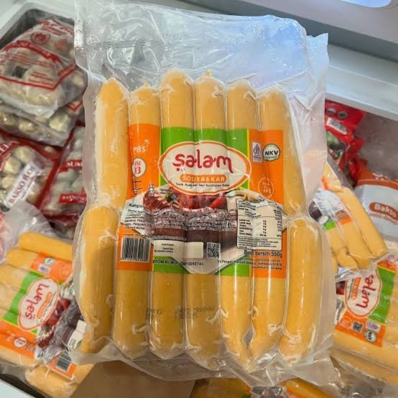 

Salam Sosis Jumbo Bakar Isi 13 Murah