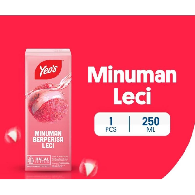

Yeo's Minuman Leci 250 ML ( 1 pcs)